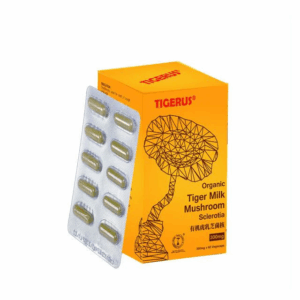 TIGERUS Organic Tiger Milk Mushroom Sclerotia 300MG 60’s